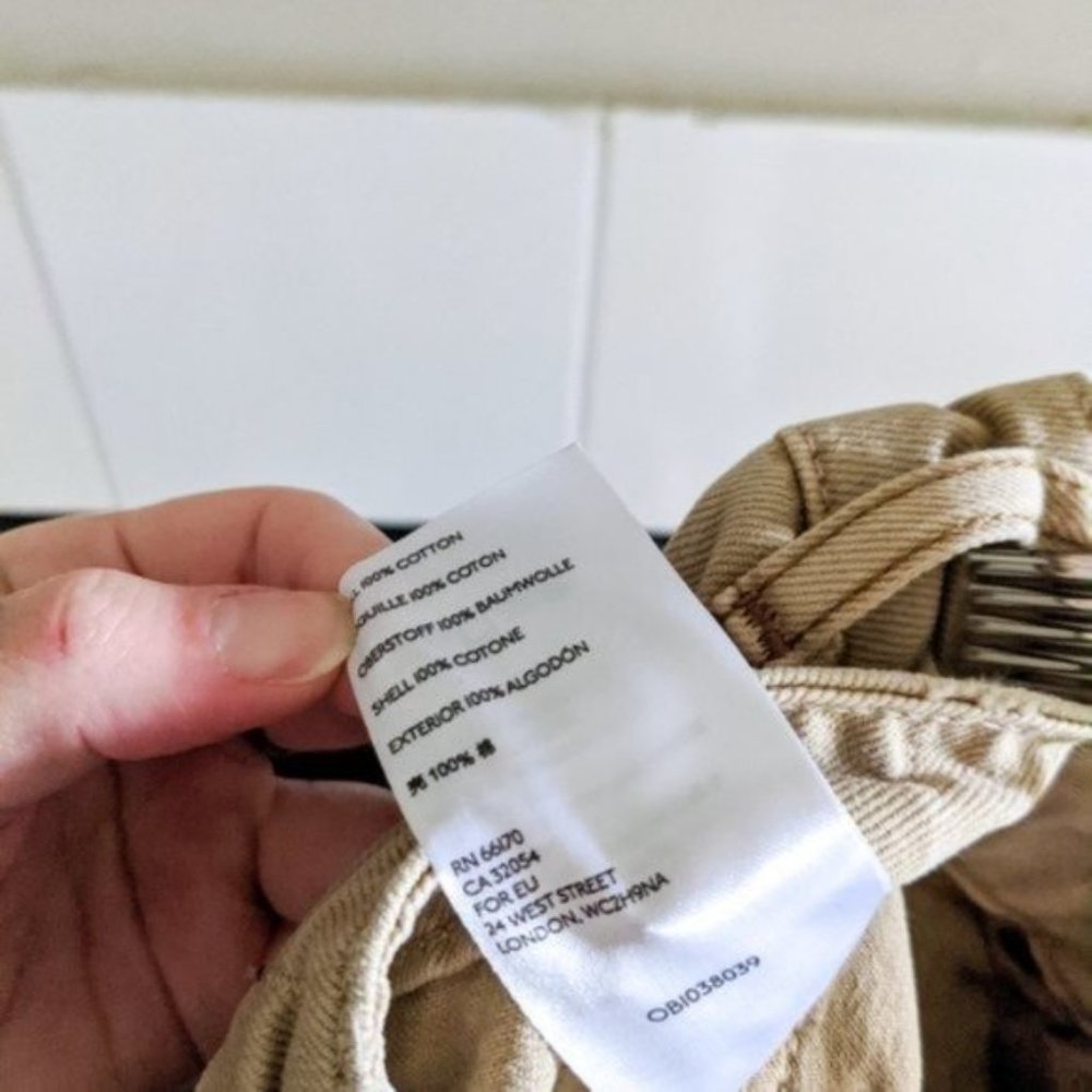 New Free People Dakota Tan Straight Leg Jean - Picture 8 of 8